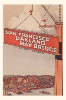 Paperback Vintage Journal Oakland Bay Bridge Book