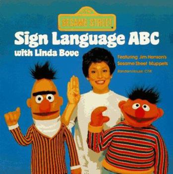 Paperback Sesame Street Sign Language ABC with Linda Bove Book