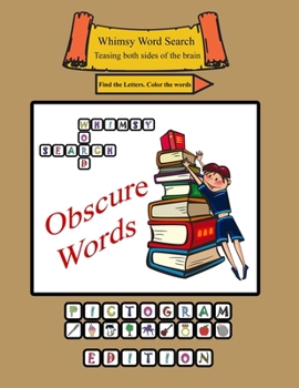 Whimsy Word Search, Obscure Words, Pictograms, Daily Calendar