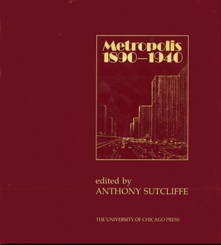 Hardcover Metropolis 1890-1940 Book