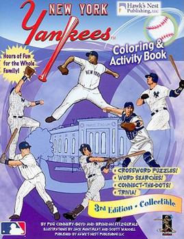 Paperback Yankees Coloring and Activity Book