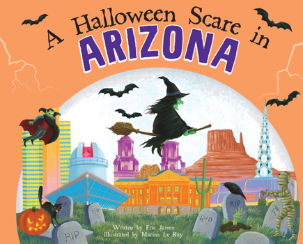 Hardcover A Halloween Scare in Arizona Book