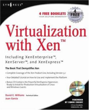 Paperback Virtualization with Xen(tm): Including XenEnterprise, XenServer, and XenExpress Book