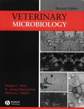 Paperback Veterinary Microbiology Book