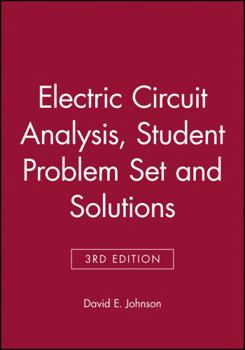 Paperback Electric Circuit Analysis, 3e Student Problem Set and Solutions Book