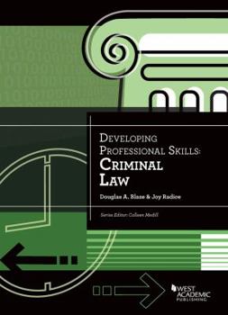 Paperback Developing Professional Skills: Criminal Law Book