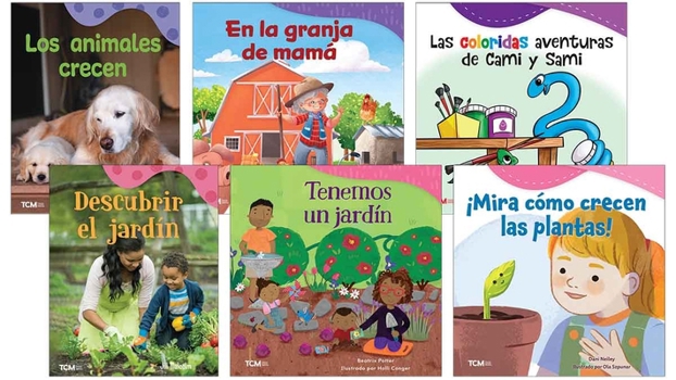 Hardcover Exploration Storytime: What Lives on Earth? 6-Book Set [Spanish] Book