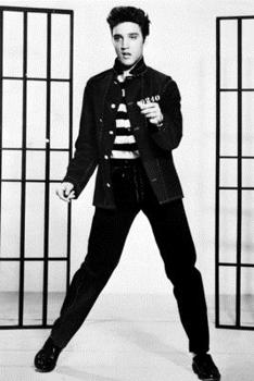 Paperback Elvis Presley notebook - achieve your goals, perfect 120 lined pages #2 Book