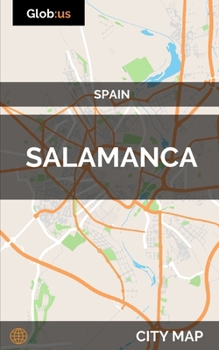 Paperback Salamanca, Spain - City Map Book