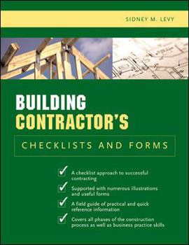 Paperback Building Contractor's Checklists and Forms Book
