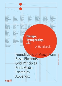 Hardcover Design, Typography Etc.: A Handbook Book
