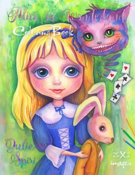 Paperback Alice in Wonderland: A Whimsical Coloring Book for Adults Book
