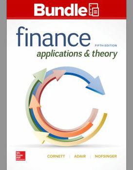 Loose Leaf Gen Combo Looseleaf Finance: Applications and Theory; With Connect Access Card [With Access Code] Book