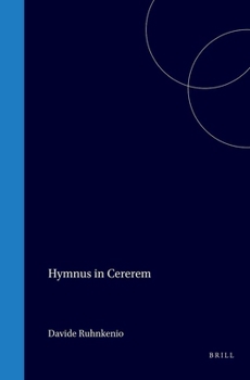 Hardcover Homeri Hymnus in Cererem [Latin] Book