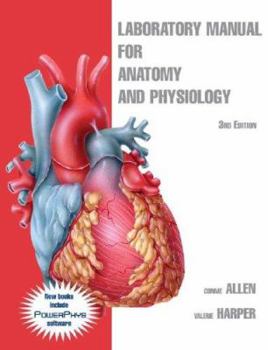 Spiral-bound Laboratory Manual for Anatomy and Physiology [With CDROM] Book