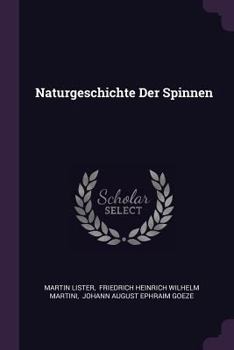 Paperback Naturgeschichte Der Spinnen Book