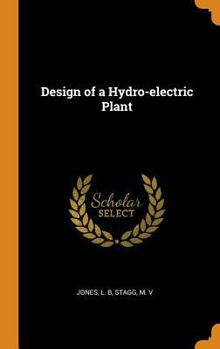 Hardcover Design of a Hydro-electric Plant Book