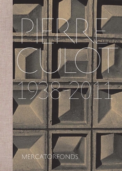 Hardcover Pierre Culot Book