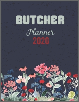 BUTCHER Planner 2020: Daily Weekly Planner with Monthly quick-view/over view with 2020 calendar