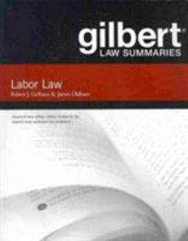 Paperback Gilbert Law Summaries on Labor Law Book