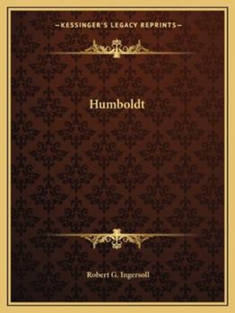 Paperback Humboldt Book