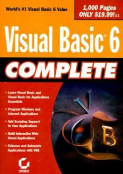 Paperback Visual Basic 6 Complete Book