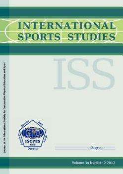 Paperback International Sports Studies Vol 34/2 (2012) Book