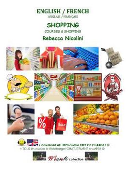 Paperback English / French: Shopping: Color version Book