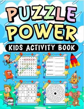 Paperback Puzzle Power: Kids Activity Book (Happy Tales Kids Activity and Coloring Books) Book