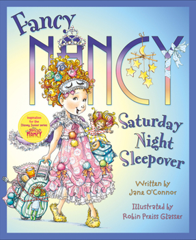 Hardcover Fancy Nancy: Saturday Night Sleepover Book