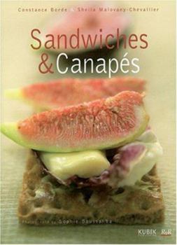 Hardcover Sandwiches & Canapes Book