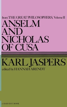 Paperback Anselm and Nicholas of Cusa Book