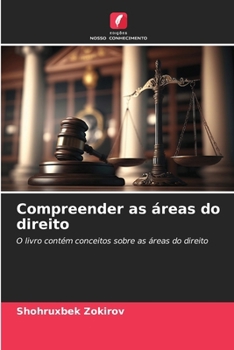 Paperback Compreender as áreas do direito [Portuguese] Book