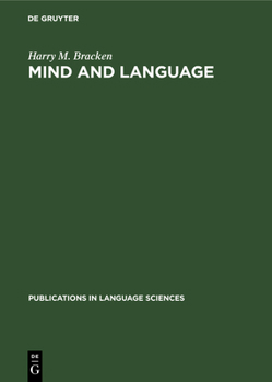 Hardcover Mind and Language: Essays on Descartes and Chomsky [German] Book