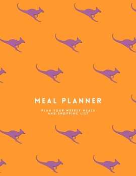 Paperback Meal Planner Plan Your Weekly Meals and Shopping List: Weekly Meal Planner - Shopping List Note Pad Book