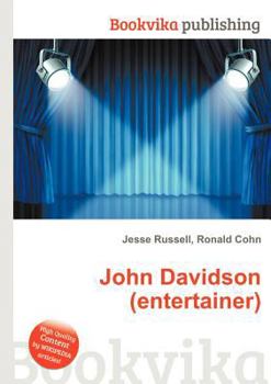 Paperback John Davidson (Entertainer) Book