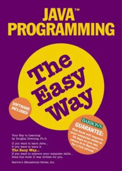 Paperback Java Programming the Easy Way [With CDROM] Book