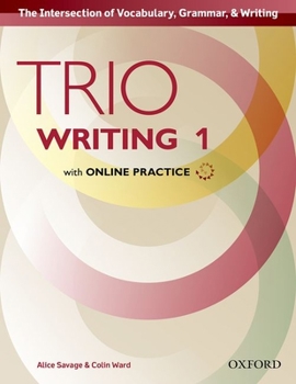 Paperback Trio Writing Level 1 Student Book with Online Practice Book
