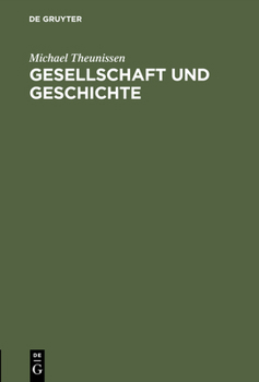 Hardcover Gesellschaft und Geschichte [German] Book