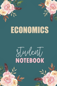 Economics  Student Notebook: Notebook Diary Journal for Economics  Major College Students University Supplies