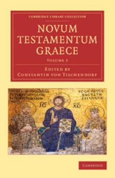 Paperback Novum Testamentum Graece: AD Antiquissimos Testes Denuo Recensuit Apparatum Criticum Omni Studio Perfectum Apposuit Commentationem Isagogicam Pr [Latin] Book