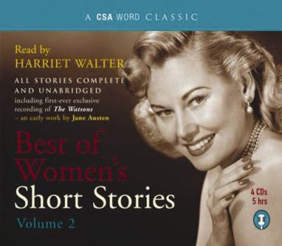 Audio CD Best of Women's Short Stories: Volume 2 Book