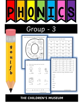 PHONICS - Group 3 (g, o, u, l, f, b)