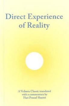 Paperback Aparoksanubhuti: Direct Experience of Reality Book