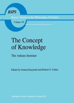 Paperback The Concept of Knowledge: The Ankara Seminar Book