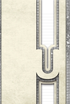Paperback Letter U: Personalized Design Notebook: 120 pages Book