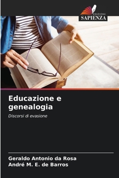 Paperback Educazione e genealogia [Italian] Book