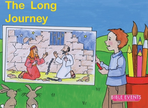 Paperback The Long Journey: Bible Events Dot to Dot Book
