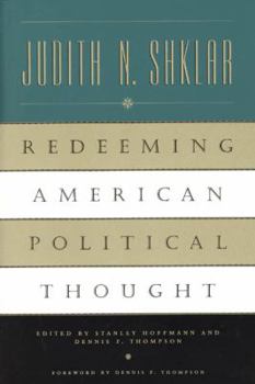 Paperback Redeeming American Political Thought Book