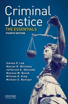 Paperback Criminal Justice: The Essentials Book